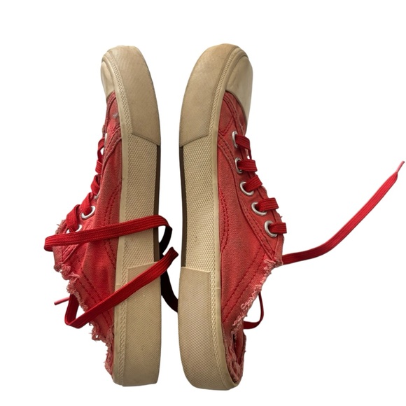 Balenciaga Paris Mule Sneakers in Red Canvas size 6 - Picture 6 of 8